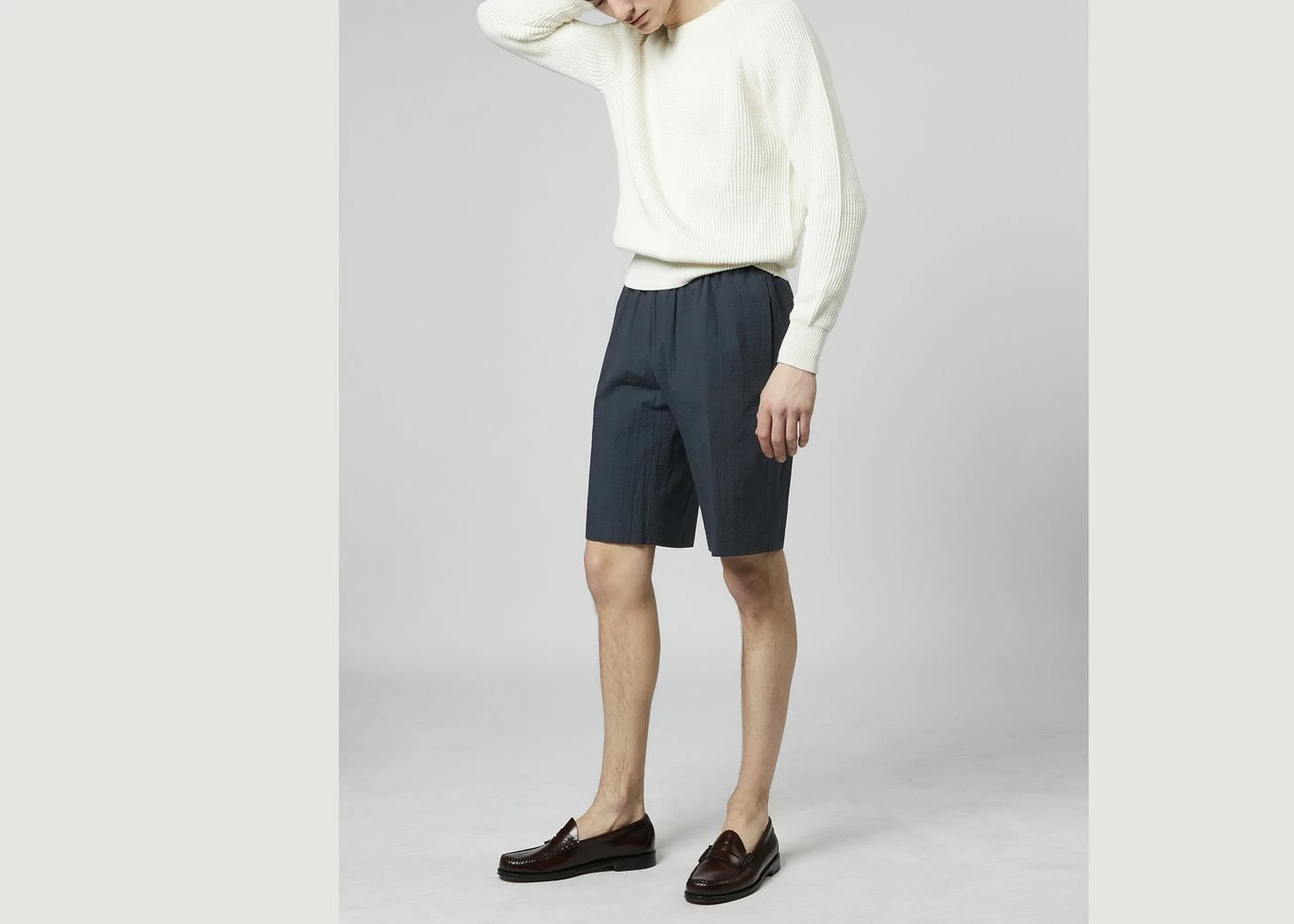 Harmony Navy Blue Pavel Shorts 2 Harmony Navy Blue Pavel Shorts