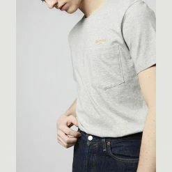 Harmony Ash Grey Teddy Cursive T Shirt