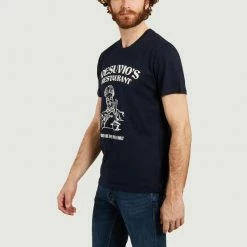 Harmony Navy Blue Restaurant Vesuvio T Shirt