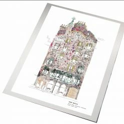 Bornisimo Casa Batlló, Barcelona Print A4
