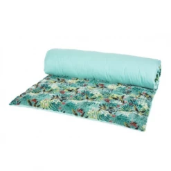 Harmony 85x200cm Jungle Celadon Eiderdown Quilt Cover
