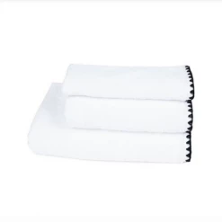 Harmony 90 x 140cm Cotton Embroidered Issey Bath Towel