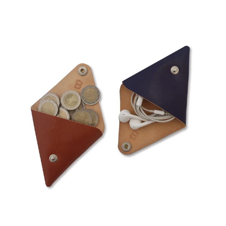 Bornisimo Habana Triangular Leather Coin Purse 2 Bornisimo Habana Triangular Leather Coin Purse