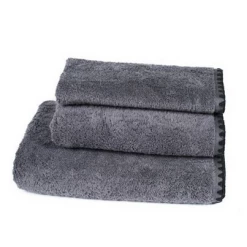 Harmony 50 x 100cm Cotton Embroidered Issey Bath Towel pack of two