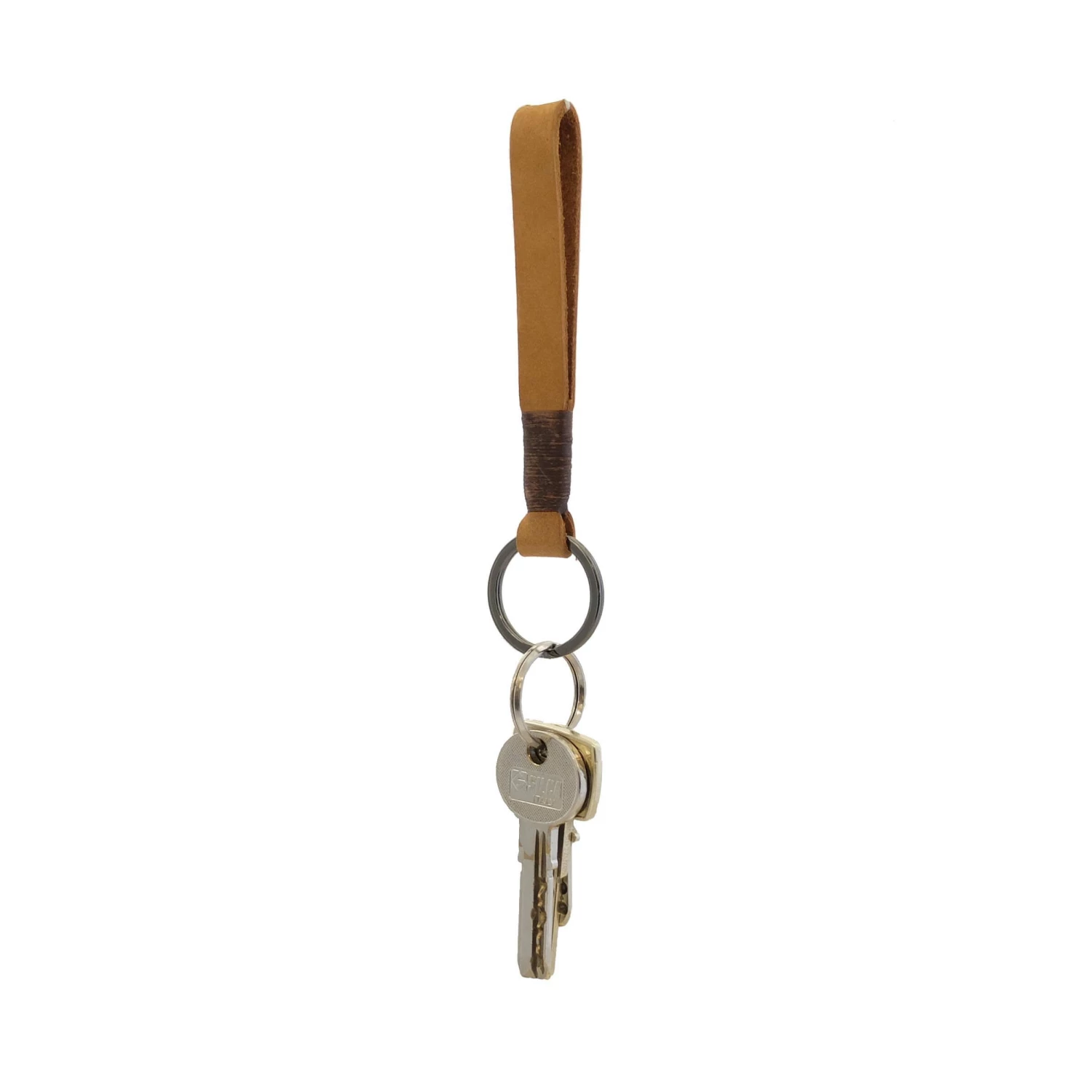 Bornisimo Mustard Leather Key chain 2 Bornisimo Mustard Leather Key chain