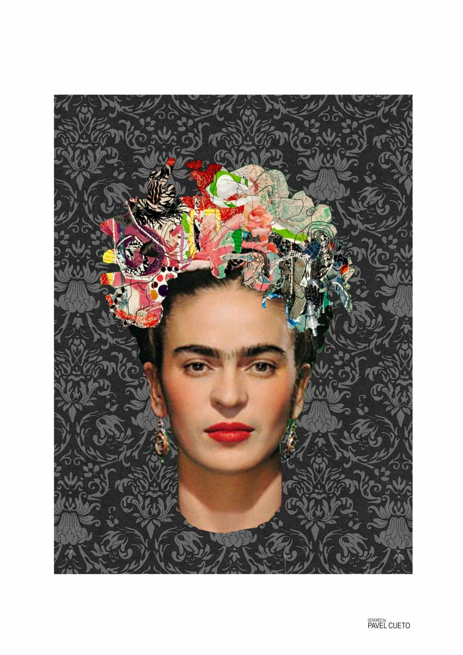 Bornisimo Frida Kahlo Print A4 1 Bornisimo Frida Kahlo Print A4