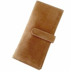 Bornisimo Elba Camel Orange Leather Woman Wallet