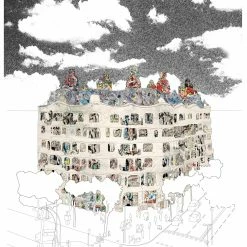 Bornisimo La Pedrera, Barcelona Print A4