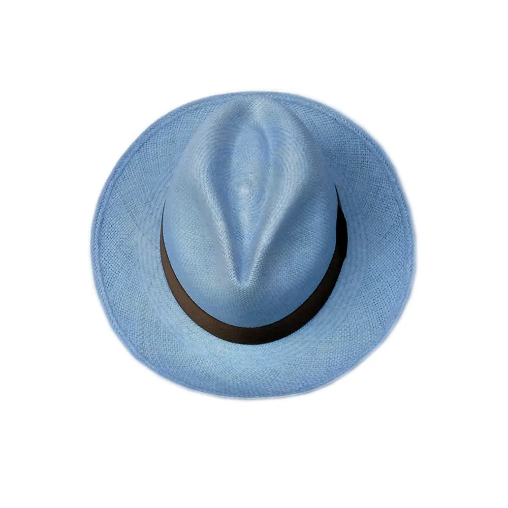 Bornisimo Sky Blue Panama Classic Hat 8 Bornisimo Sky Blue Panama Classic Hat