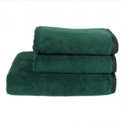 Harmony 50 x 100cm Cotton Embroidered Issey Bath Towel pack of two