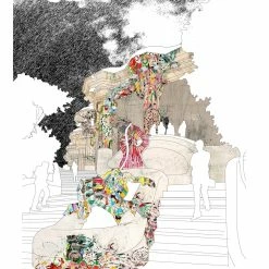 Bornisimo Parc Guell, Barcelona Print A3