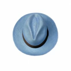 Bornisimo Sky Blue Panama Classic Hat 14 Bornisimo Sky Blue Panama Classic Hat