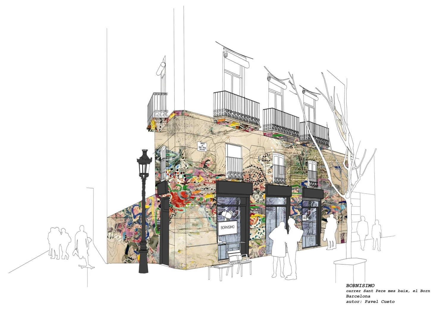 Bornisimo Bornisimo Store Print A3 1 Bornisimo Bornisimo Store Print A3