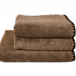 Harmony 50 x 100cm Cotton Embroidered Issey Bath Towel pack of two