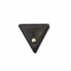 Bornisimo Triangular Leather Coin Purse Black