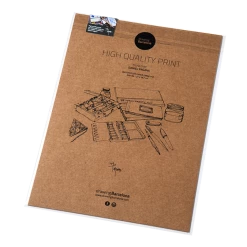 Bornisimo Parc Guell Barcelona Water Color Print