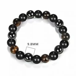Bornisimo Natural Polished Stone Bracelet