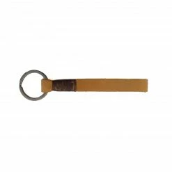 Bornisimo Mustard Leather Key chain