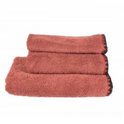 Harmony 50 x 100cm Cotton Embroidered Issey Bath Towel pack of two