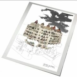 Bornisimo La Pedrera, Barcelona Print A4