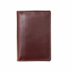 Bornisimo Passport Holder Brown Leather - Bornisimo