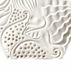 Bornisimo Ceramic Coaster Gaudi Panot White 6 Bornisimo Ceramic Coaster Gaudi Panot White