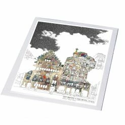 Bornisimo Casa Amatller Y Batllo Barcelona Print A4