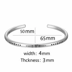 Bornisimo Tibetan Silver Vintage Bracelet 8 Bornisimo Tibetan Silver Vintage Bracelet