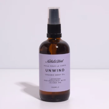 Nathalie Bond 100ml Unwind Organic Body Oil 1 Nathalie Bond 100ml Unwind Organic Body Oil