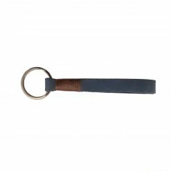 Bornisimo Navy Leather Key chain