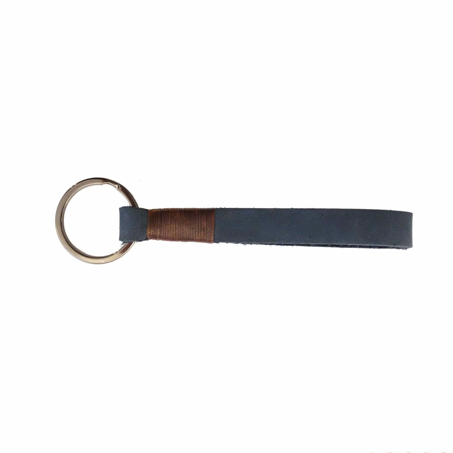 Bornisimo Navy Leather Key chain 1 Bornisimo Navy Leather Key chain