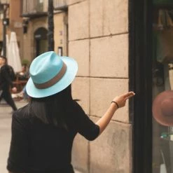 Bornisimo Sky Blue Panama Classic Hat 11 Bornisimo Sky Blue Panama Classic Hat