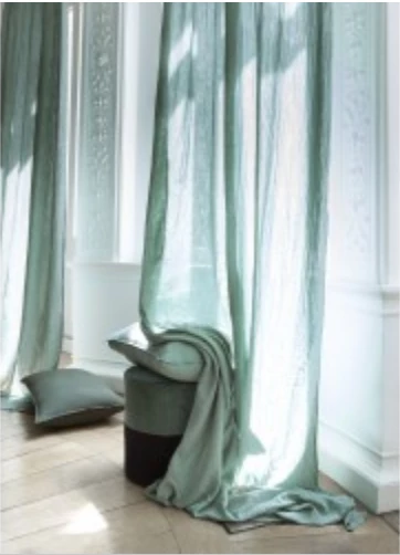 Harmony Curtain in Double Cotton Veil Dili 4 Harmony Curtain in Double Cotton Veil Dili