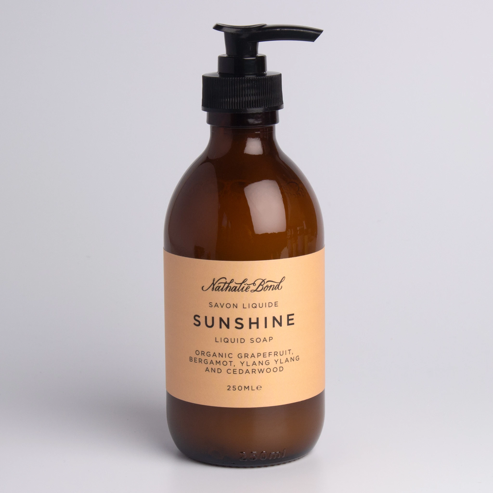Nathalie Bond 250ml Sunshine Organic Liquid Soap 1 Nathalie Bond 250ml Sunshine Organic Liquid Soap